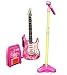 Kids Authority Rock and Roll Musical Guitar/Microphone Set with Carry on Speaker