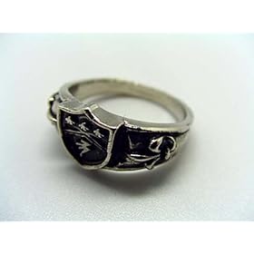  Japanese Anime Katekyo Hitman Reborn Cosplay Costume Accessories - Ring of Storm
