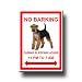 Welsh Terrier No Barking Fridge Magnet