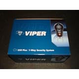 350 Plus - Viper 3-Channel 1-Way Car Alarm Security System with Keyless Entry 