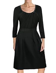 Draped Cotton/Jersey/Rayon/Silk/Spandex Scoop Neck Evening Dress/Jumpsuit  With a Ribbon 