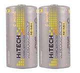 Hitech - 2 C Size Rechargeable Batteries (4500mAh)