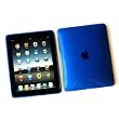 Skin Case for Apple iPad "Transparent Ocean Blue Circles Pattern"