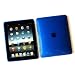 Skin Case for Apple iPad "Transparent Ocean Blue Circles Pattern"
