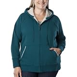 Women's Plus-Size Merona® Teal Sheppard Fleece Hoodie 4