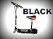 KIDS BLACK ELECTRIC SCCOTER ESCOOTER E-SCOOTER 120W MOTOR 24V RECHARGEABLE BATTERY POWERED