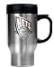 New Jersey Nets Stainless Steel Travel Mug  (Primary Logo)