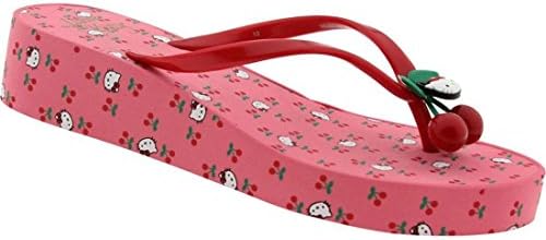 Hello Kitty Sylvie Womens Size 8 Pink Synthetic Flip Flops Sandals Shoes