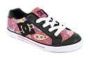 DC CHELSEA LADIES SKATE TRAINERS BLACK/PINK