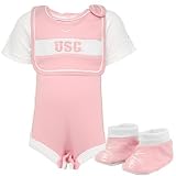 Nike USC Trojans Pink Infant Girls Three Piece Gift Set