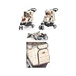 CARRIOLA para MASCOTAS PET ZIP A701 MONOGRAM PET JOGGER (Varios colores)