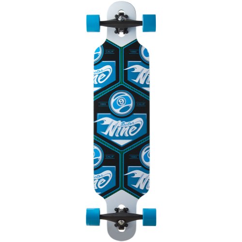 Sector 9 Seeker 37 Complete Skateboard, Blue, 8.7 x 37-Inch On Sale