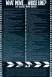 101 CLASSIC MOVIE QUOTES - NEW MOVIE POSTER (Size 24"x36")
