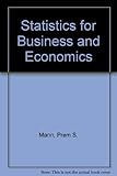 Statistics for business and economics