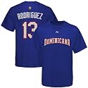 Majestic Dominican Republic 2009 World Baseball Classic #13 Alex Rodriguez Royal Blue Player T-shirt