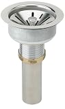 Elkay LK335 Stainless Steel Duo Basket Strainer, Stainless Steel Finish