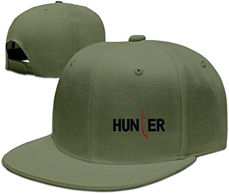 Hunter Saber Baseball Flat Bill Hat,Hiphop Adjustbale Cap
