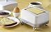 Kitchen & Housewares : Alfille  4283SW Temperature Controlled Butter Dish  - Silver White Lid