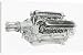 Canvas Prints of Napier Lion Series II engine, E67, 450hp from Mary Evans