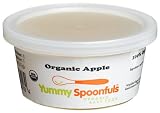Yummy Spoonfuls Creamy Yummy Pureed Organic Apple, 4-Ounce Tubs (Pack of 12)