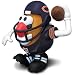 Chicago Bears NFL Sports-Spuds Mr. Potato Head Toy