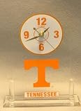 NCAA Tennessee Volunteers Desk Clock