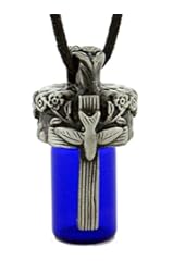 Dove & Cross Aromatherapy - Memorial Bottle on 36" Adjustable Cord