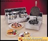 WAFFLE BAKER W SILVERSTONE