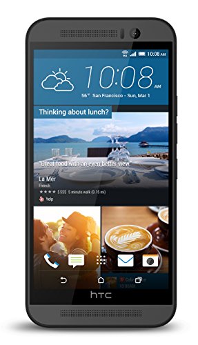 HTC One M9 Factory Unlocked Cellphone, 32GB, Gunmetal Grey