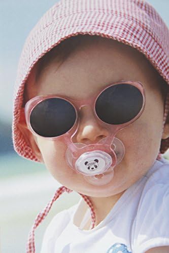 Pacifier Sunglasses Bundle! Includes 1 Pair of Paci-Shades+2 Pacifiers+1 Pacifier Leash! Protect your Babies delicate eyes with 100% UV/UVB Protection, Ray Ban quality lenses for 0-36 months