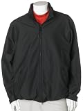 Greg Norman Men's Weather Essentials Full-Zip Long-Sleeve Jacket,Black,Medium