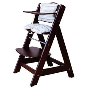 HONEY BEE Treppenhochstuhl / Farbe KIRSCHE + Essplatte / inklusive Kissen / höhenverstellbar HONEY BEE Treppenhochstuhl / Farbe KIRSCHE + Essplatte / inklusive Kissen / höhenverstellbar