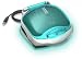 Electric Grill: George Foreman Champ Grilling Machine with Buildt in Bun Warmer ~ Color: Turquoise Blue