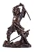 Samurai Warrior In Battle Japanese Statue Figurine