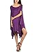 Love Melrose Womens Asymmetrical Oversized Caftan Poncho Tunic Top