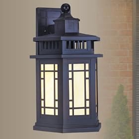 Livex 2392-07 Mirror Lake Outdoor Wall Lantern Bronze