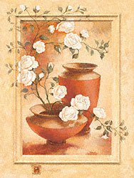 Eurographics CA2322 Claudia Ancilotti, Bella Bianca 60 x 80 cm, Hochwertiger Kunstdruck - Stillleben