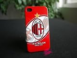iPhone4/4S ケース Football Club Design Case【AC milan(AC ミラン)】 ミラン