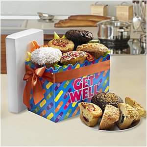 Get Well Wishes Gift Basket Gift Idea for Her