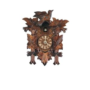 Schneider Black Forest 9 Inch Quartz Basic Cuckoo Clock