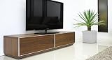 ウォールナット テレビ台　テレビボード　国産　60インチテレビ対応　キャスター付きリビングローボード 完成品　テレビボード　テレビ台　40型 42型 46型 52型 55型 60型推奨　新進デザイナーズ 日本製　［GS-HIDE BOARD 160］ウォールナット色 HIDE