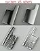 Aluminum Replacement Rear Snap Latch Standard Waterproof Housing Buckle Lock for GoPro Hero 3+, Hero 3 Plus, Hero 4 Camera(Silver)
