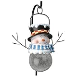 COLEMAN CABLE 96941 Solar Snowman Stake Light