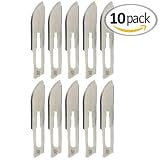 Buy 10pc Surgical Grade Sterile Universal Replacement #10 Carbon Steel Scalpel Blades by World