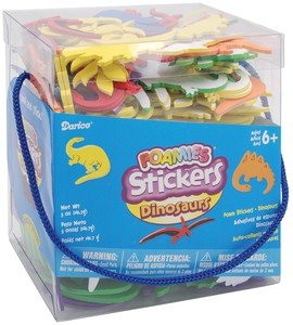 Foam Stickers 5-Ounce, Dinosaur