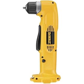 Bare-Tool DEWALT DW960B 18-Volt 3 8-Inch Cordless Right Angle Drill Driver (Tool Only, No Battery) by DeWALT