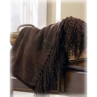 Revere Espresso Throw Blanket by Ashley Furniture