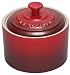 Le Creuset Stoneware Sugar Bowl with Lid, Cerise, 300 ml