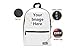Bigcardesigns Cool Wolf Canvas Bookbag Backpack