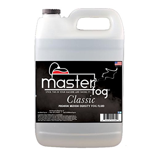 Master Fog Classic(TM) - Medium Density Fog Juice Fluid - 1 Gallon